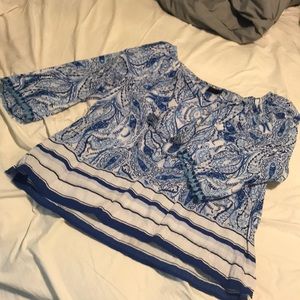 Rafaella blouse. Size 1X